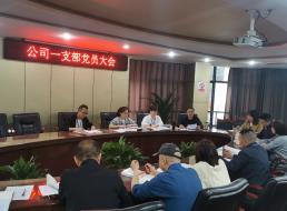 公司一支部開展 “學黨史、強信念、知黨恩、跟黨走” 黨史讀書交流會主題黨日活動